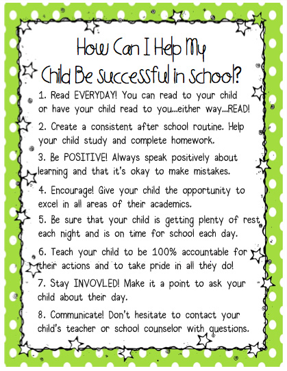 School Success Tips 